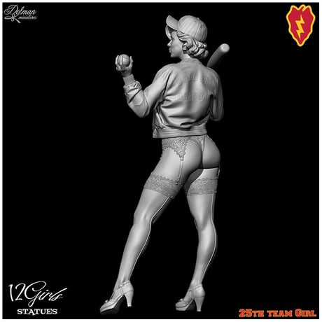 1:12 25TH TEAM GIRL