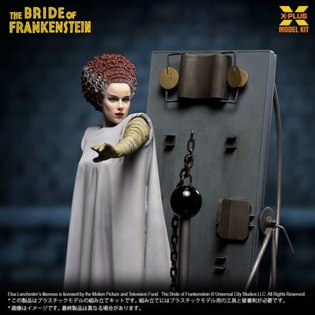 1:8 フランケンシュタインの花嫁 THE BRIDE OF FRANKENSTEIN PLASTIC MODEL KIT
