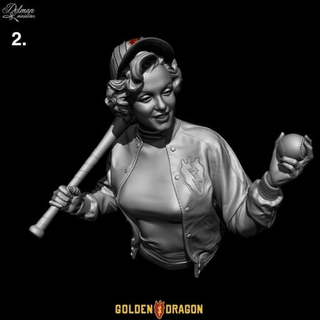 1:10 GOLDEN DRAGON BUST