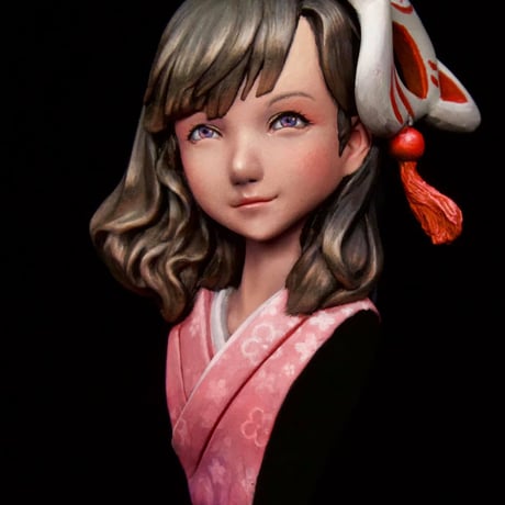 ヘラ子 HERAKO BUST