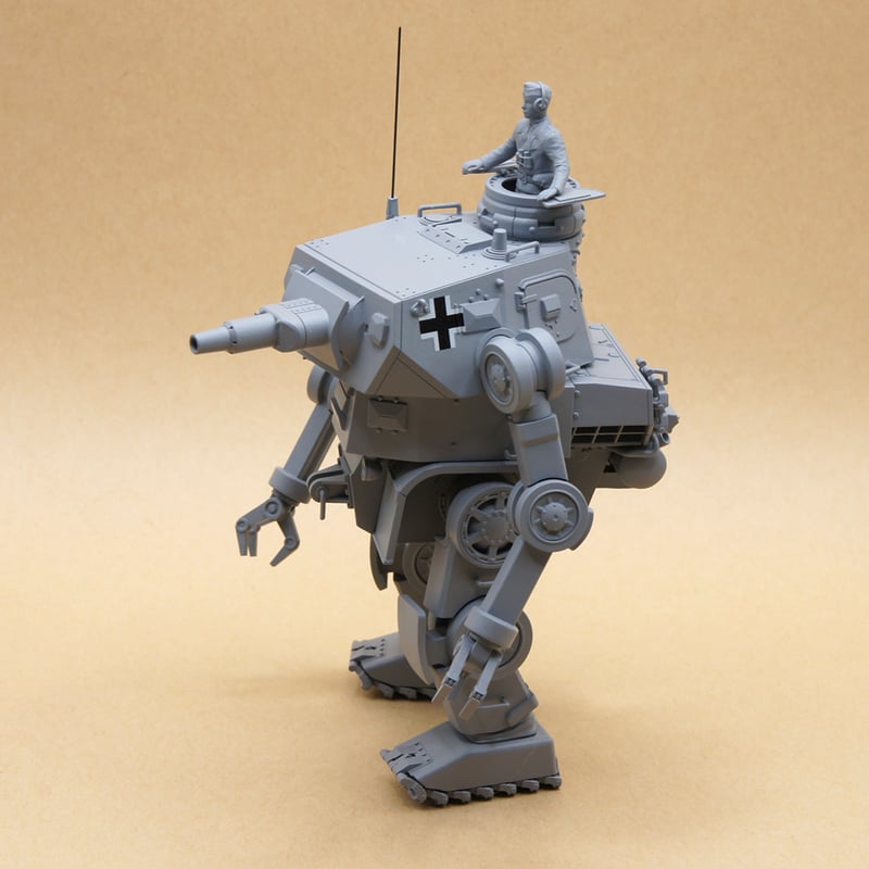 1:48 センシャロボ IV号D型 [リニューアルver.] SENSHAROBO Pz.Kp