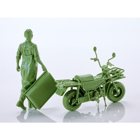[SHIPPING AT DEC] PLAMAX MF-104 Rider's portrait Honda MOTRA イエロー/グリーン/ウィステリア