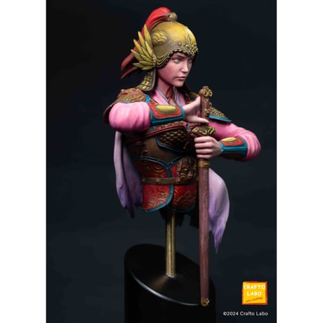 1:10 女武将胸像 FEMALE WARRIOR BUST