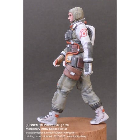 1:20 傭兵軍宇宙パイロット２ MERCENARY ARMY SPACE PILOT 2