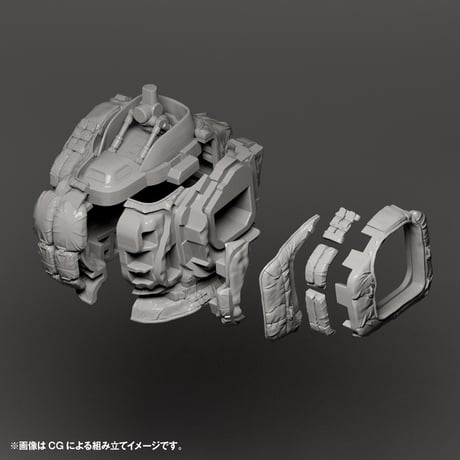 ARTPLA SCULPTURE WORKS1:35 イングラムリアクティブアーマー1号機 INGRAM 1 REACTIVE ARMOR