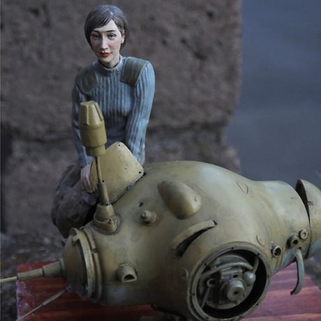 1:20 シュトラール軍 女性AI 技官 STRAHL FEMALE AI TEC OFFICER