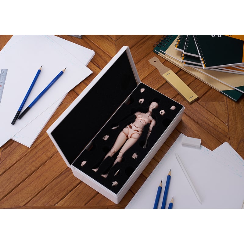 SHIPPING AT SEP] 西村式デッサン人形 オリーブさん GRAY / FLESH