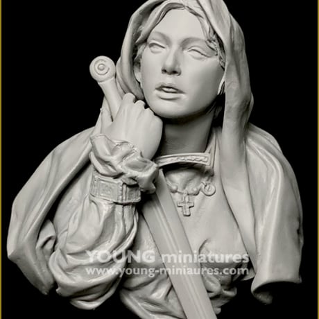 1:10 中世の女性 胸像 MEDIEVAL WOMAN BUST