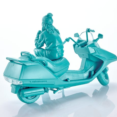 [SHIPPING AT DEC] PLAMAX MF-102 Rider's portrait Honda Fusion ターコイズ/カスタード/オーキッド