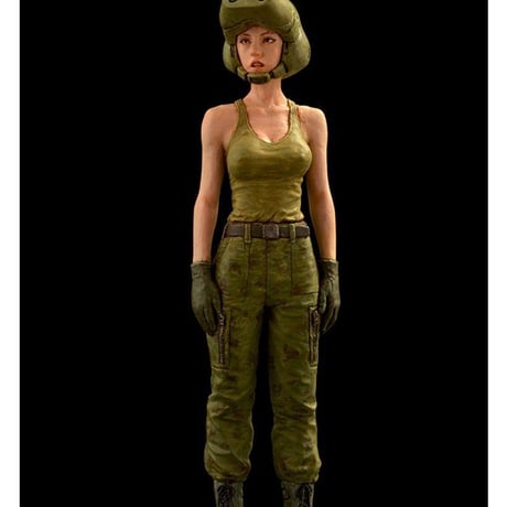 1:35 MERCENARY TROOPS FEMALE PILOT / Freesia