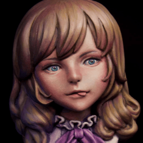 フランシス・ぺ子 FRANCIS PEKO BUST