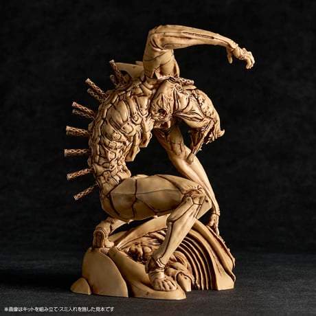 ARTPLA  SCULPTURE WORKS エヴァンゲリオン 2号機獣化第2形態 ザ・ビースト "ジオフロント血戦" ベージュカラーVer.