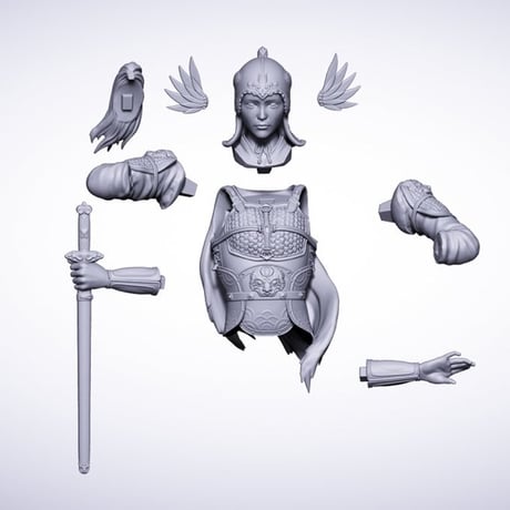 1:10 女武将胸像 FEMALE WARRIOR BUST