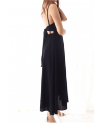 Marielle back ribbon dress