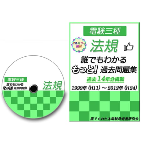 誰でもわかる　もっと！過去問題集「法規」1999～2012年　～確実に合格したい方へ～　CD-ROM版