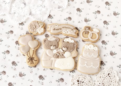 wedding cookie.*･ﾟ