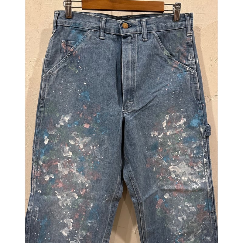スミス デニムペインターパンツ #ペイント サイズ32(やや小さめ) | Bon