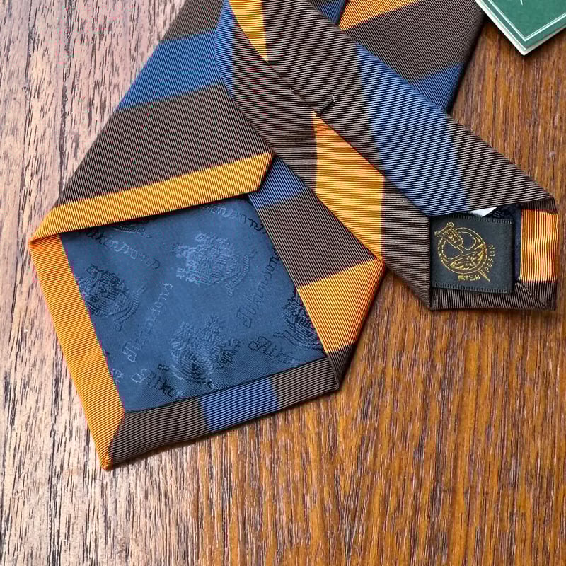 アトキンソン レジメンタルストライプ ネクタイ #ブラウン系 | Bon Vieux