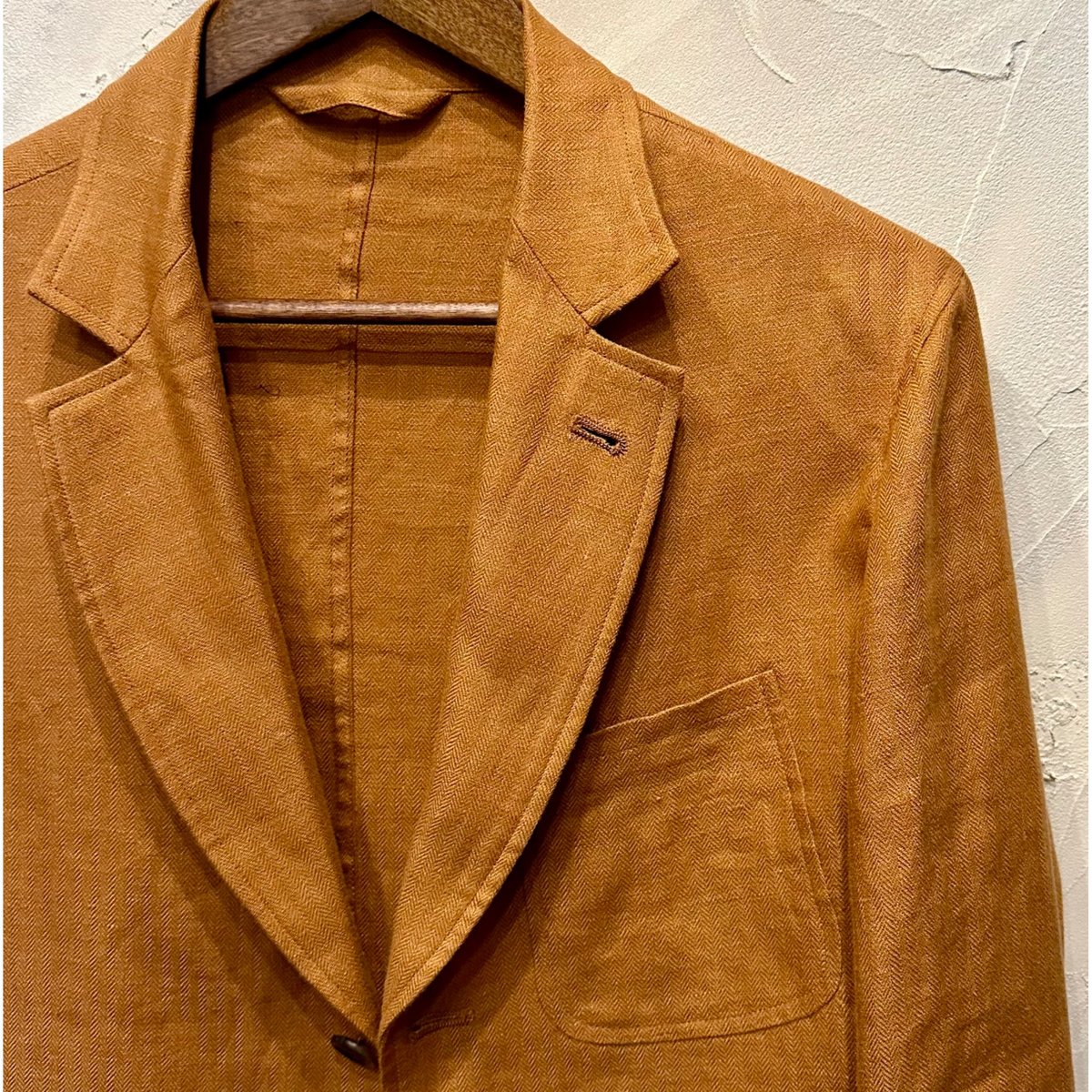 【美品】Bon Vieux ボンビュー　半袖シャツ エクリュ　M 美品】Bon Vieux ボンビュー 半袖シャツ エクリュ M ボンヴュー