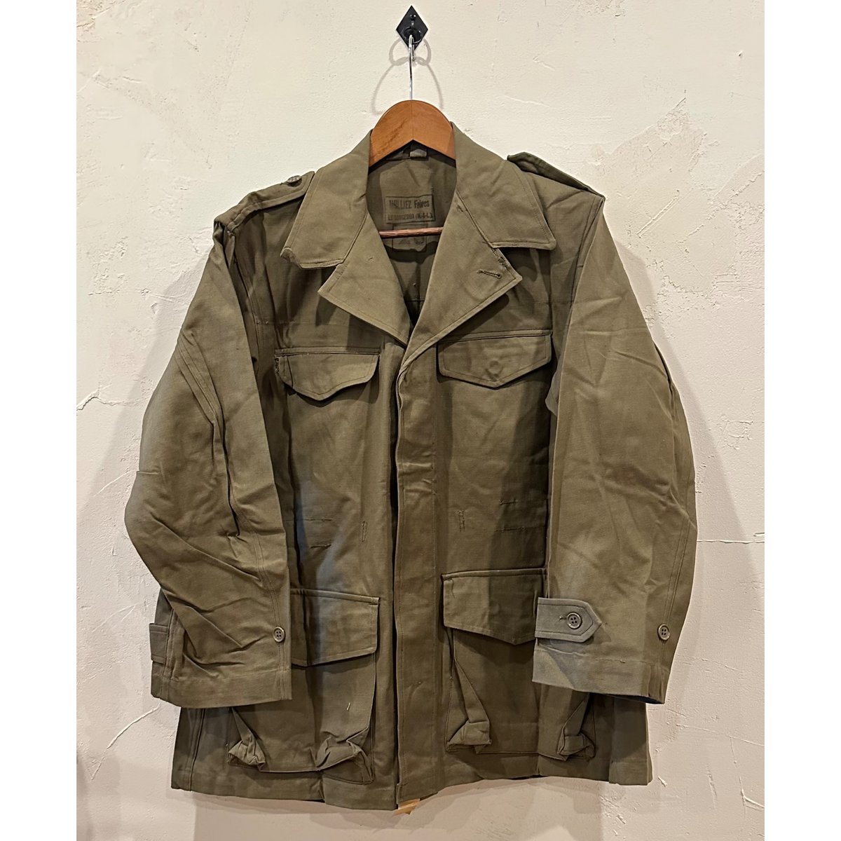FRENCH ARMY M-47 フランス軍 M47フィールドジャケット 26 フランス軍 M-47 フィールドジャケット サイズ26 | Bon Vieux