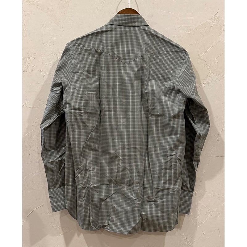 アウトオブトラッド チェック ウエスタンシャツ #グリーン系 サイズ2