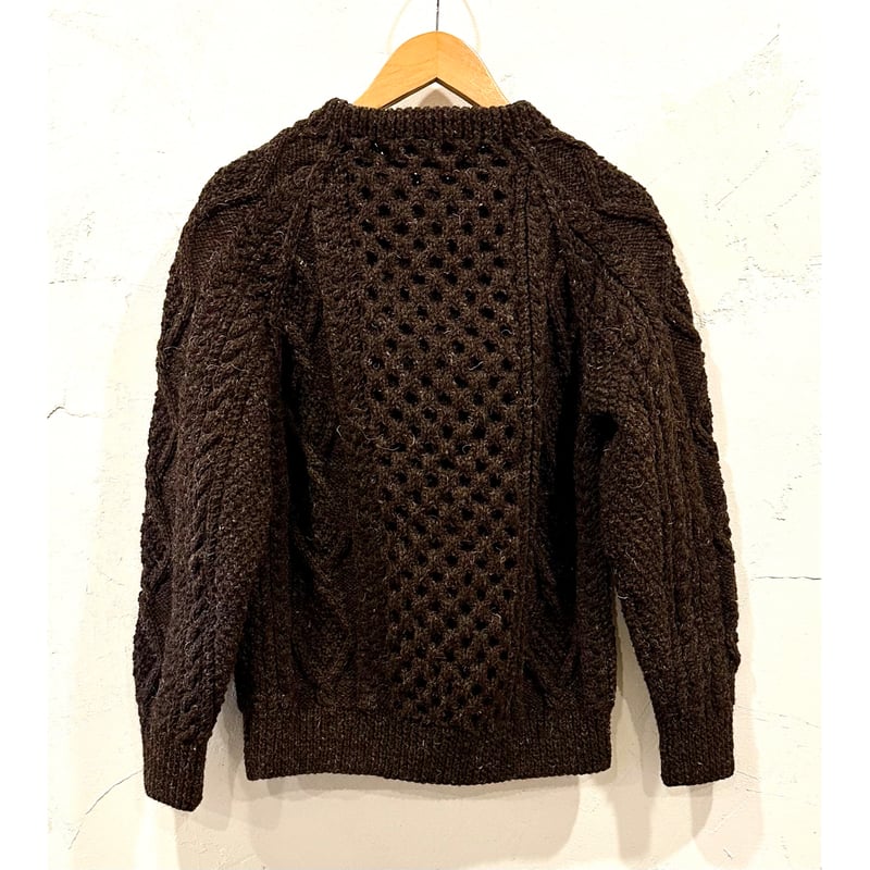 アテナデザイン アランニット #ブラウン サイズ40 | Bon Vieux