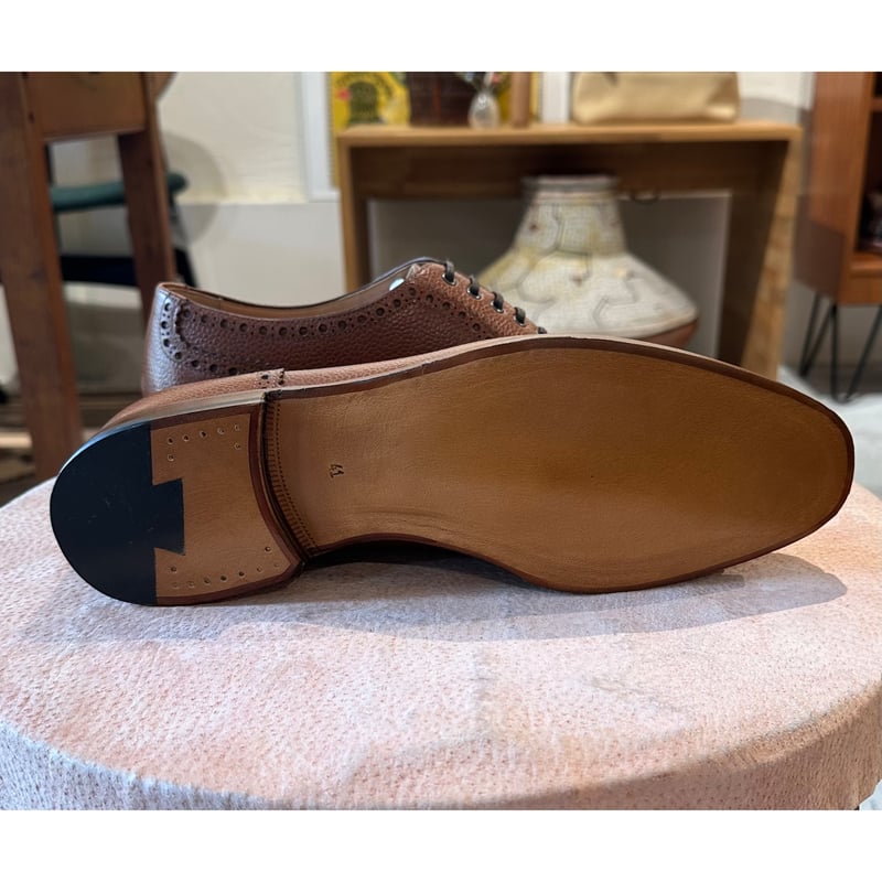フラテッリ ジャコメッティ モミ革 セミブローグ サイズ41 | Bon Vieux