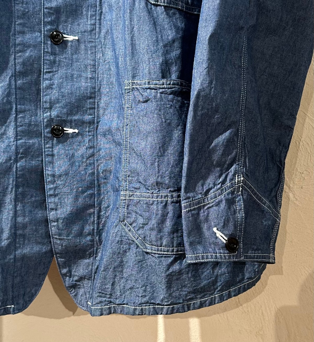 Bon Vieux オリジナル シャンブレー カバーオール サイズL | Bon Vieux