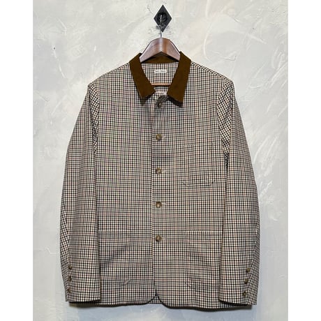 bon vieux ボンビュー チェックカバーオール　サイズM bon vieux ボンビュー チェックカバーオール サイズM Bon Vieux