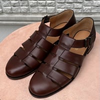 フラテッリ ジャコメッティ グルカサンダル #ダークブラウン サイズ40