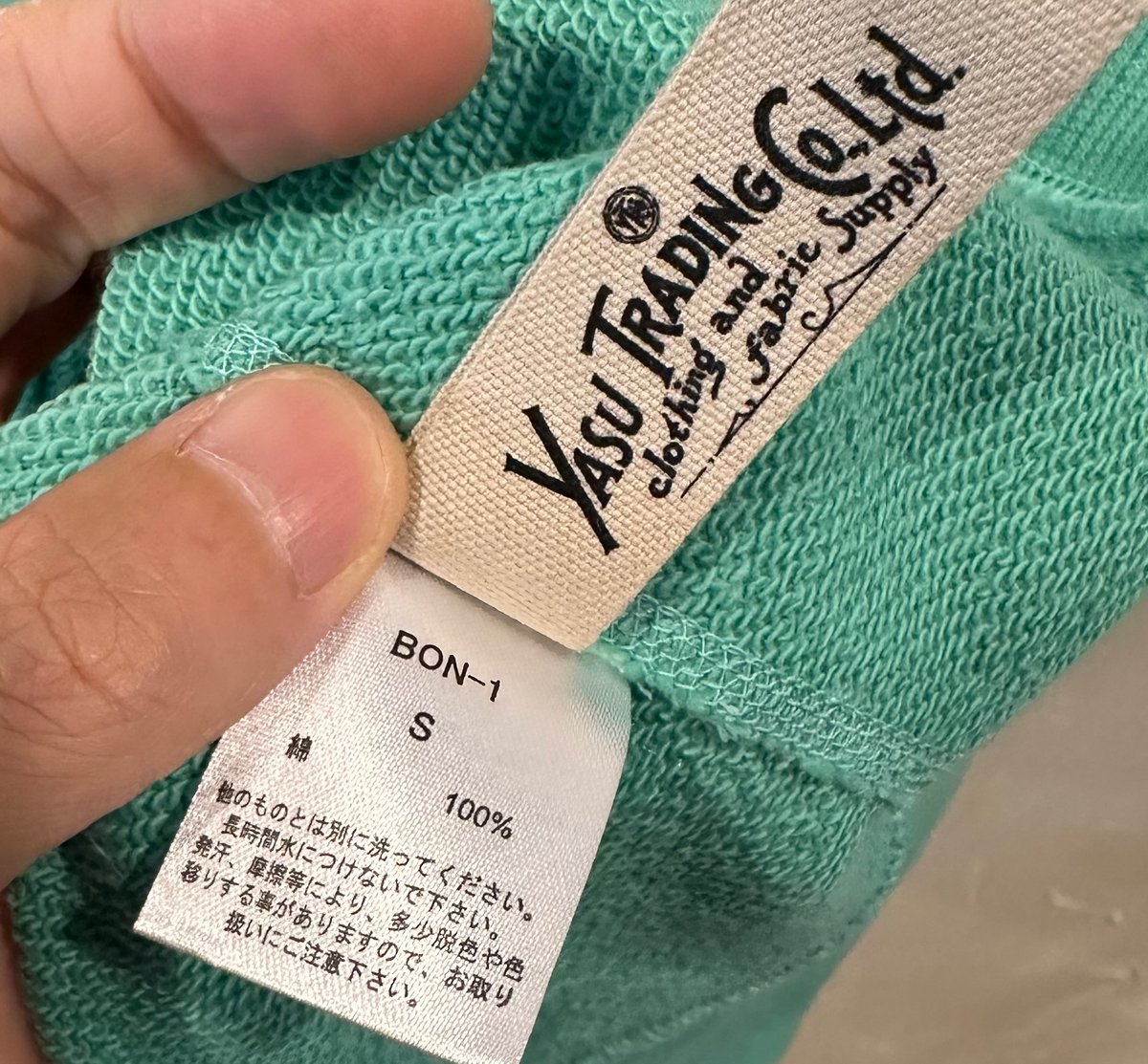 YASU TRADING ヤストレーディング　スウェット　BEAMS F L YASU TRADING＞いきますよー！はい！ピース！｜Brilla per il