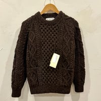 アテナデザイン アランニット #ブラウン サイズ40 | Bon Vieux