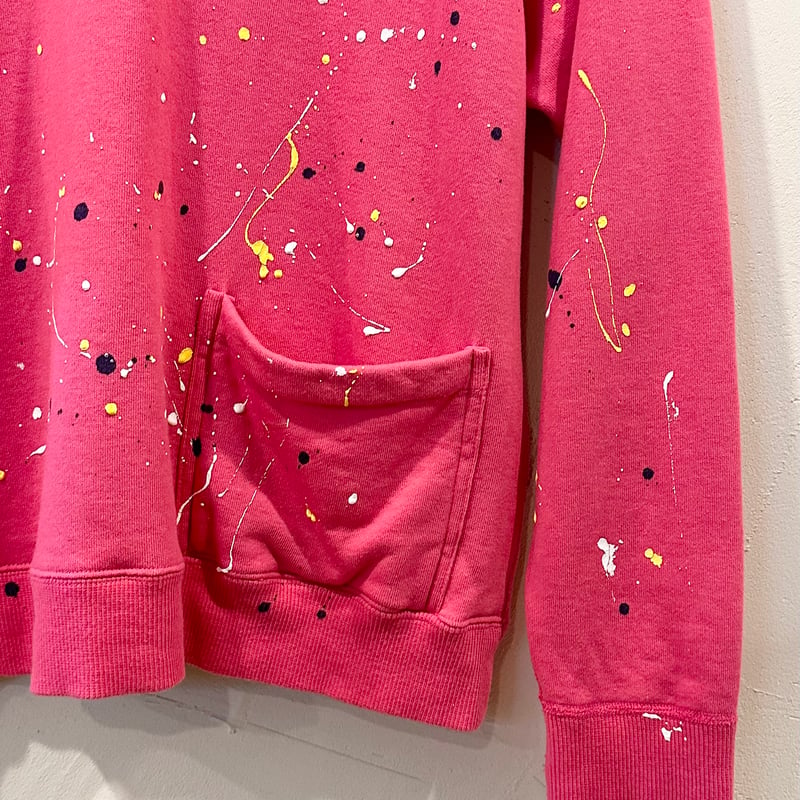 ヤス トレーディング スウェット #ピンクペイント サイズS | Bon Vieux