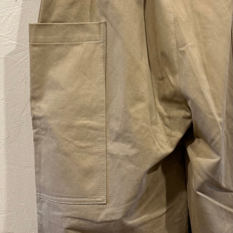 ウプト 2ポケット パンツ #ベージュ | Bon Vieux