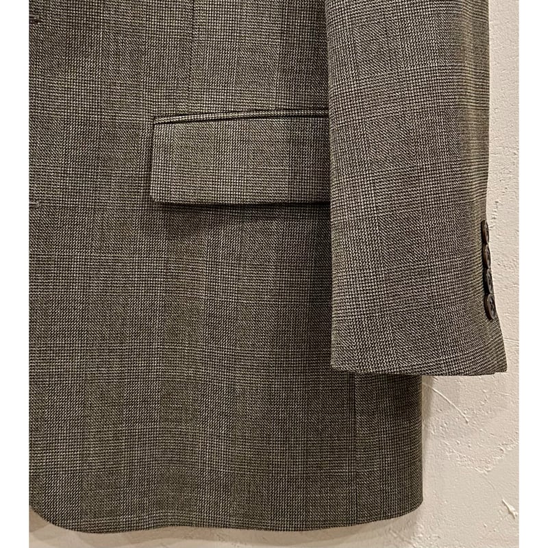 アウトオブトラッド 2つボタン ジャケット #チェック サイズ2