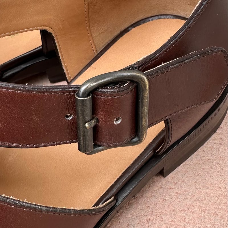 フラテッリ ジャコメッティ グルカサンダル #ダークブラウン サイズ40