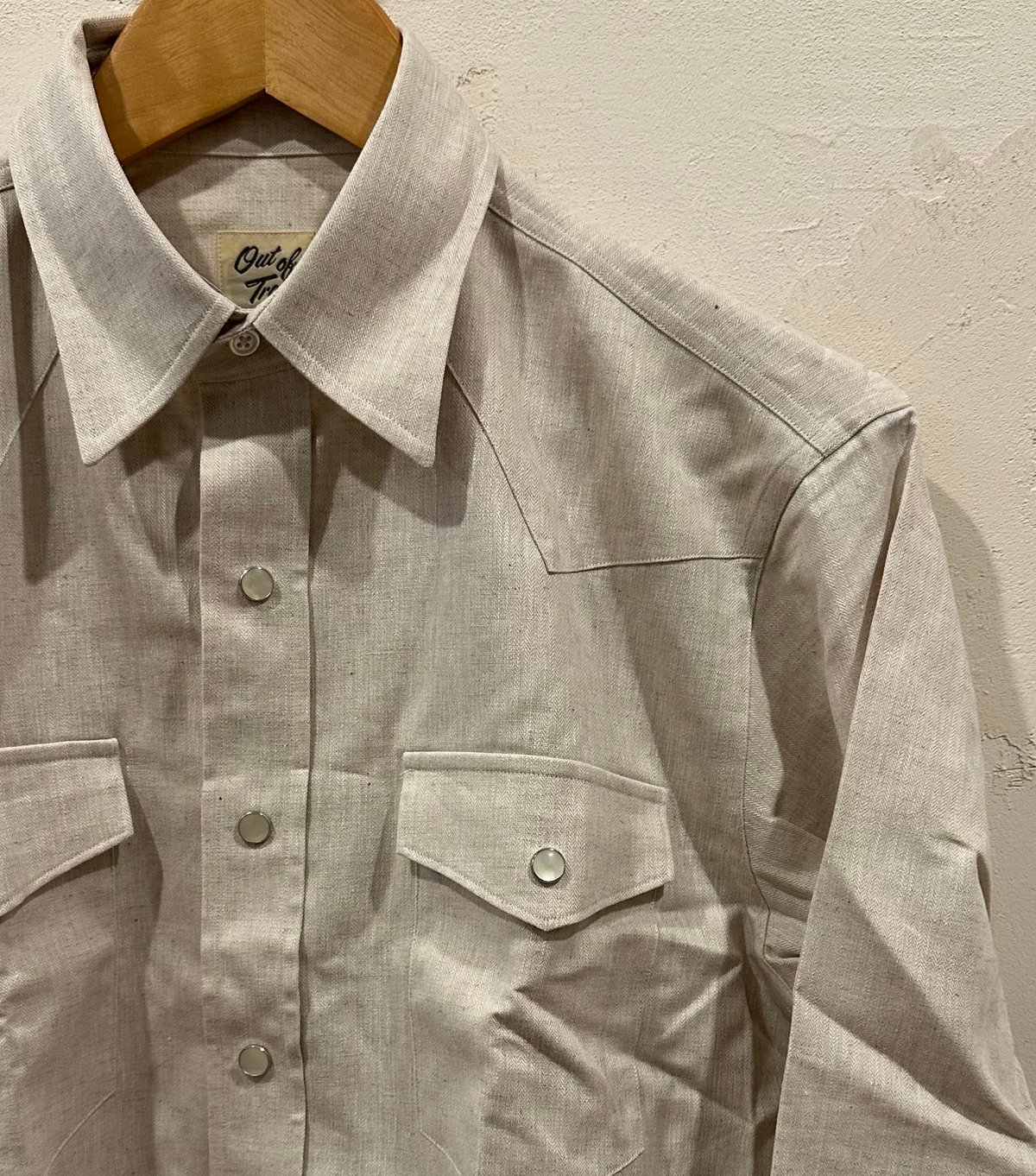 ★XXLサイズ！PorterClassic リネンウエスタンワイドシャツ ☆XXLサイズ！PorterClassic リネンウエスタンワイドシャツ