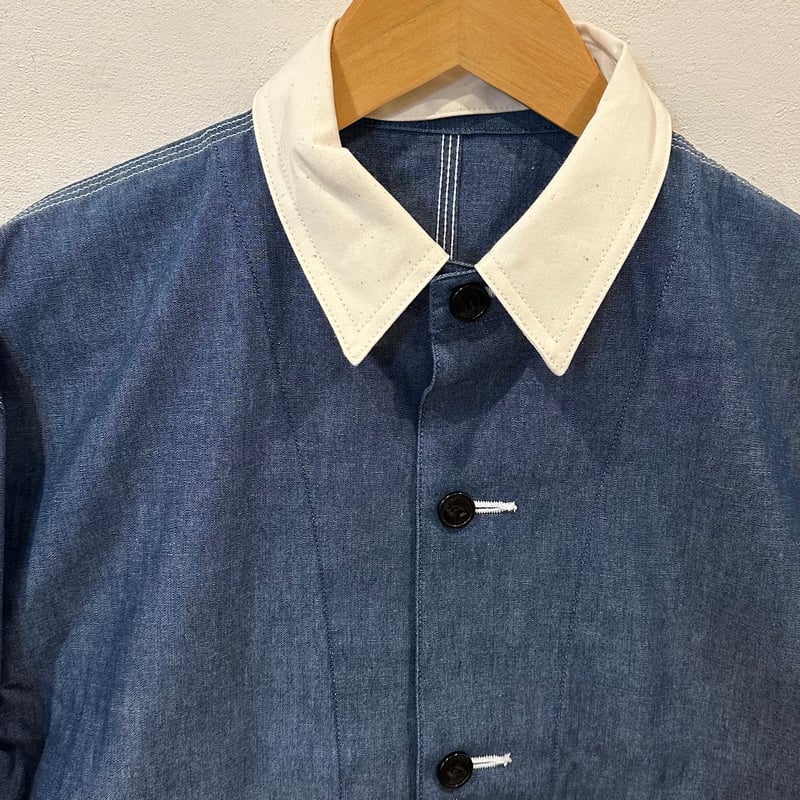 bon vieux ボンビュー チェックカバーオール　サイズM Bon Vieux チェックカバーオール サイズM | Bon Vieux