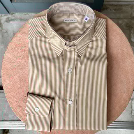 【美品】Bon Vieux ボンビュー　半袖シャツ エクリュ　M ITEM | Bon Vieux