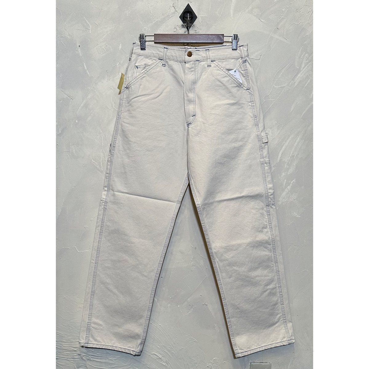 【美品】SMITH'S ペインターパンツ ホワイト　32 USA製 スミス ペインターパンツ #ナチュラル サイズ32 | Bon Vieux