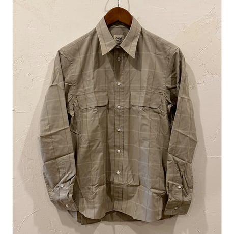 【美品】Bon Vieux ボンビュー　半袖シャツ エクリュ　M 30588-p2e.jpg