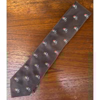 Bon Vieux別注　ascot アスコット　ニットタイ　ボンビュー アスコット ニットタイ #ブラウン×オレンジ×エクリュ | Bon Vieux