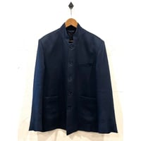 アスコット ニットタイ #パープル×ブルー×ブラウン | Bon Vieux