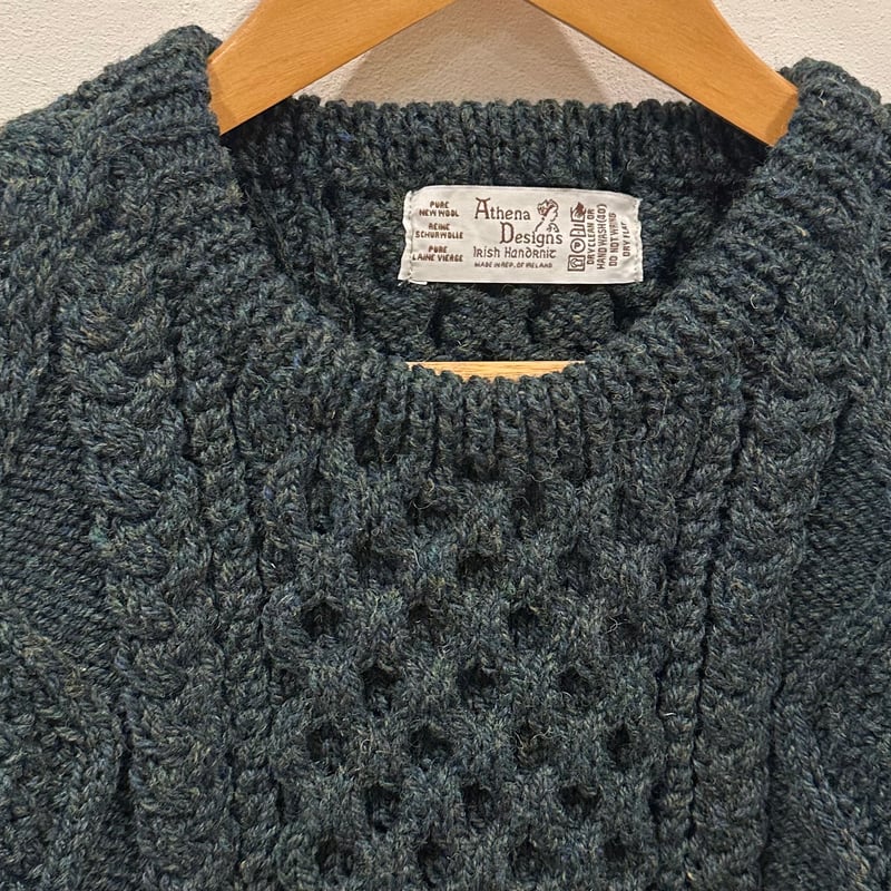 アテナデザイン　アランニット　bon vieux Athena designs アテナデザイン アランニット bon vieux Athena designs Athena