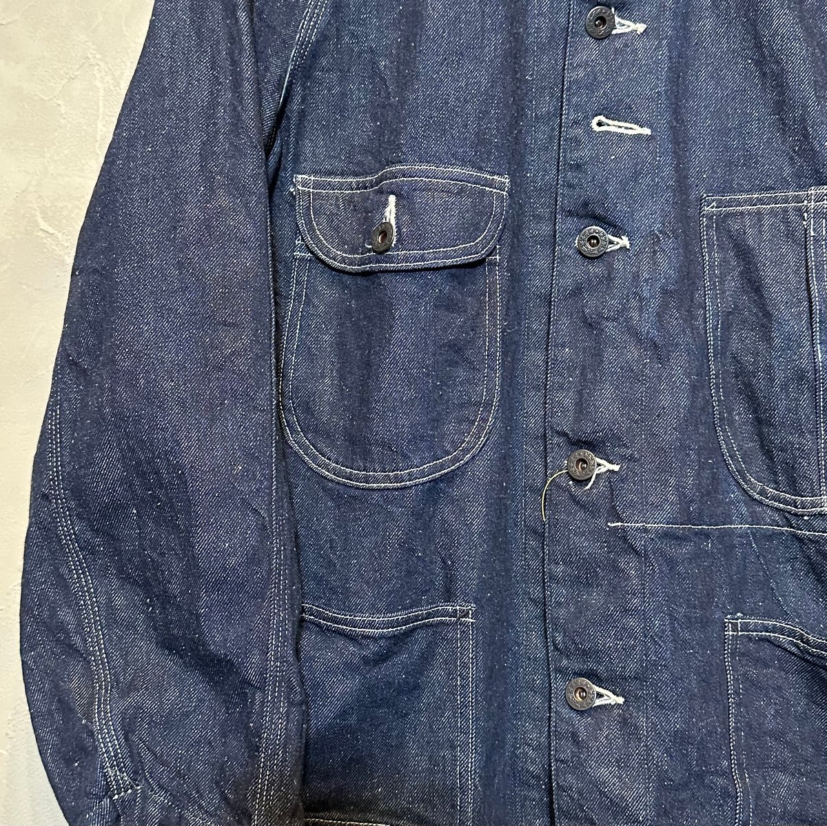 bon vieux ボンビュー チェックカバーオール　サイズM Bon Vieux チェックカバーオール サイズM | Bon Vieux