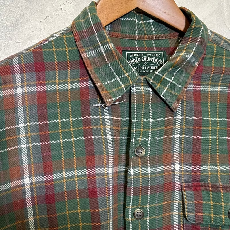 Polo country ポロカントリー　アロハ　ボタニカルシャツ 80s 90s 80年代 90年代 ポロカントリー ラルフローレン 半袖