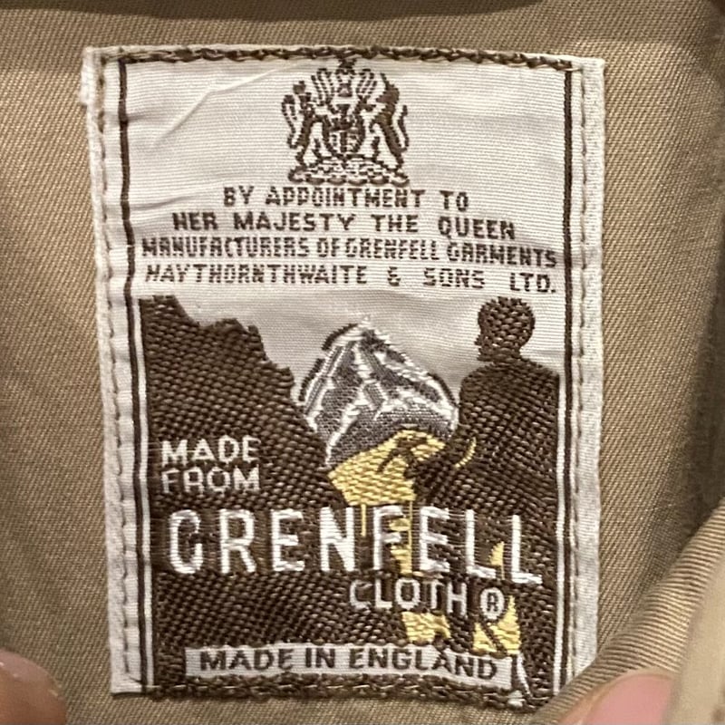 GRENFELLグレンフェルKENTケント サイズ34 ベージュ(タマムシ) GRENFELLグレンフェルKENTケント サイズ34 ベージュ(タマムシ)