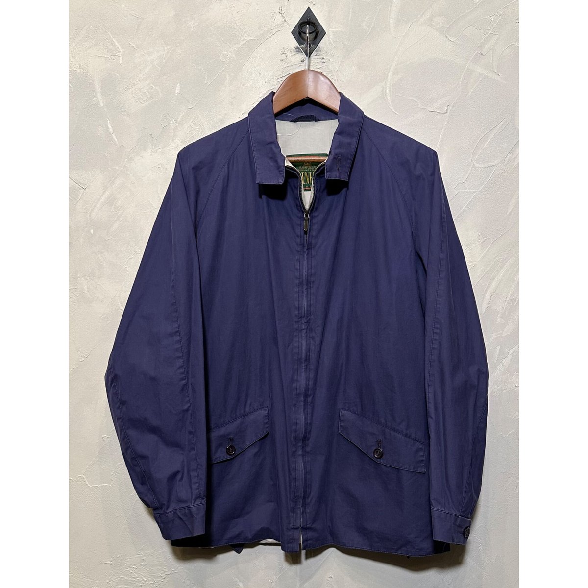 GRENFELLグレンフェルGOLFERゴルファー36ウール ネイビー英国製 美品 grenfell golfer グレンフェル ゴルファー 36 ネイビー 【公式通販】