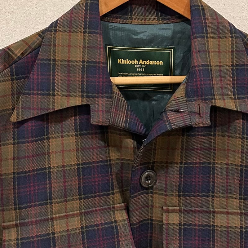 週末値引中！英国キンロックアンダーソン　ハリントンジャケット【匿名配送】 週末値引中！英国キンロックアンダーソン ハリントンジャケット