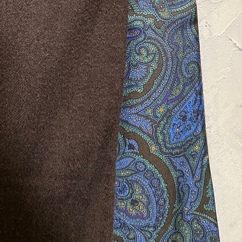 ジョンコンフォート シルク/カシミヤ ストール #ブラウン系 | Bon Vieux